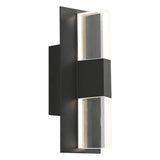Lyft 12 Outdoor LED Wall Sconce by Tech Lighting, Finish: Black, Color Temperature: 3000K,  | Casa Di Luce Lighting