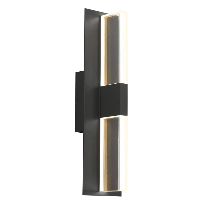 Lyft 18 Outdoor LED Wall Sconce by Tech Lighting, Finish: Black, Color Temperature: 4000K,  | Casa Di Luce Lighting