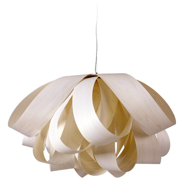 Agatha Large Chandelier by LZF Lamps, Wood Color: White Ivory-LZF | Casa Di Luce Lighting