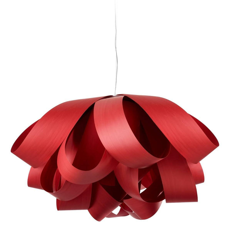 Agatha Large Chandelier by LZF Lamps, Wood Color: Red-LZF, ,  | Casa Di Luce Lighting