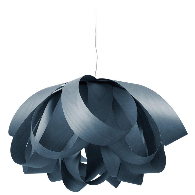 Agatha Large Chandelier by LZF Lamps, Wood Color: Blue-LZF, ,  | Casa Di Luce Lighting