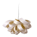Agatha Small Chandelier by LZF Lamps, Wood Color: White Ivory-LZF, ,  | Casa Di Luce Lighting