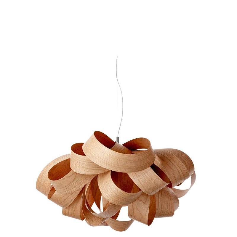 Agatha Small Chandelier by LZF Lamps, Wood Color: Cherry-LZF, ,  | Casa Di Luce Lighting
