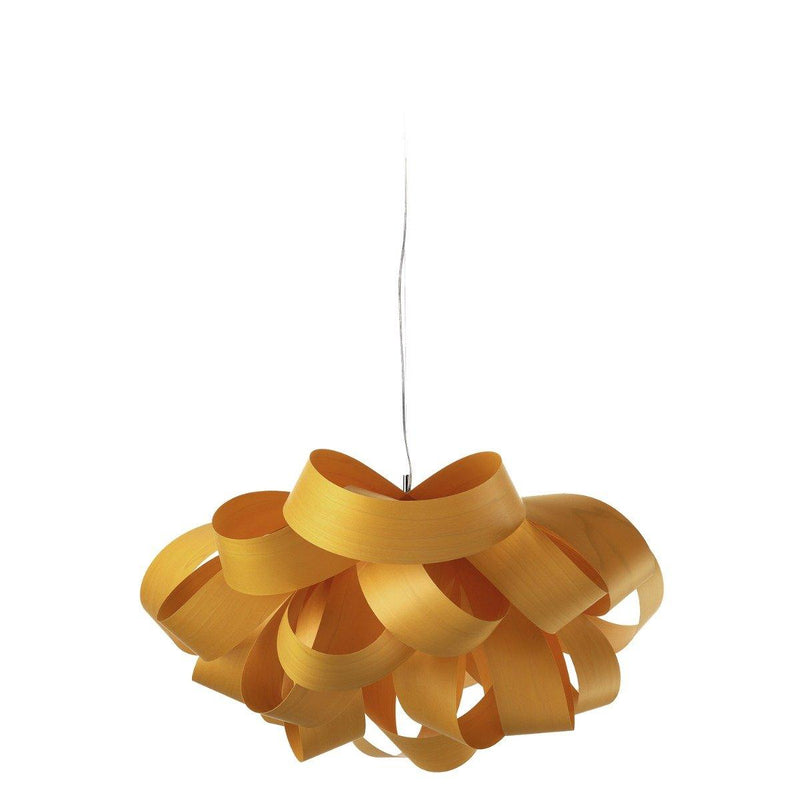 Agatha Small Chandelier by LZF Lamps, Wood Color: Yellow-LZF, ,  | Casa Di Luce Lighting