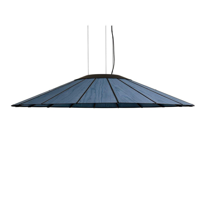 Banga Pendant Lamp by LZF Lamps, Size: Large, Wood Color: Blue-LZF,  | Casa Di Luce Lighting