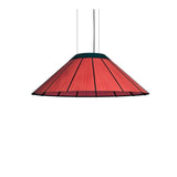 Banga Pendant Lamp by LZF Lamps, Size: Medium, Wood Color: Red-LZF,  | Casa Di Luce Lighting