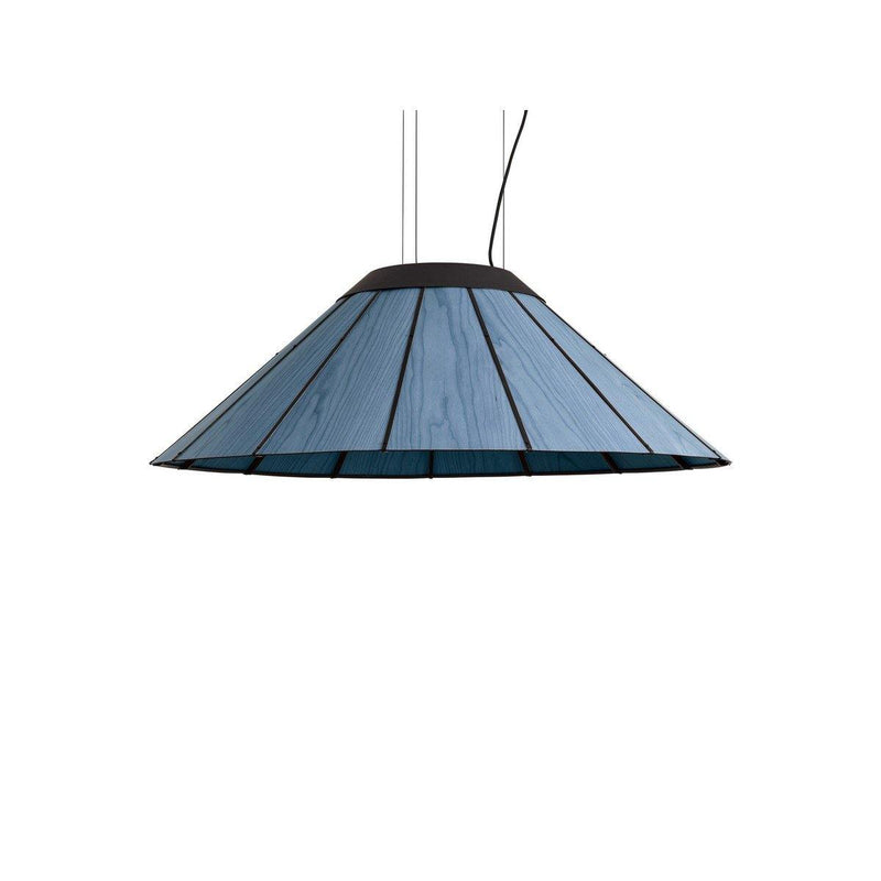 Banga Pendant Lamp by LZF Lamps, Size: Medium, Wood Color: Blue-LZF,  | Casa Di Luce Lighting