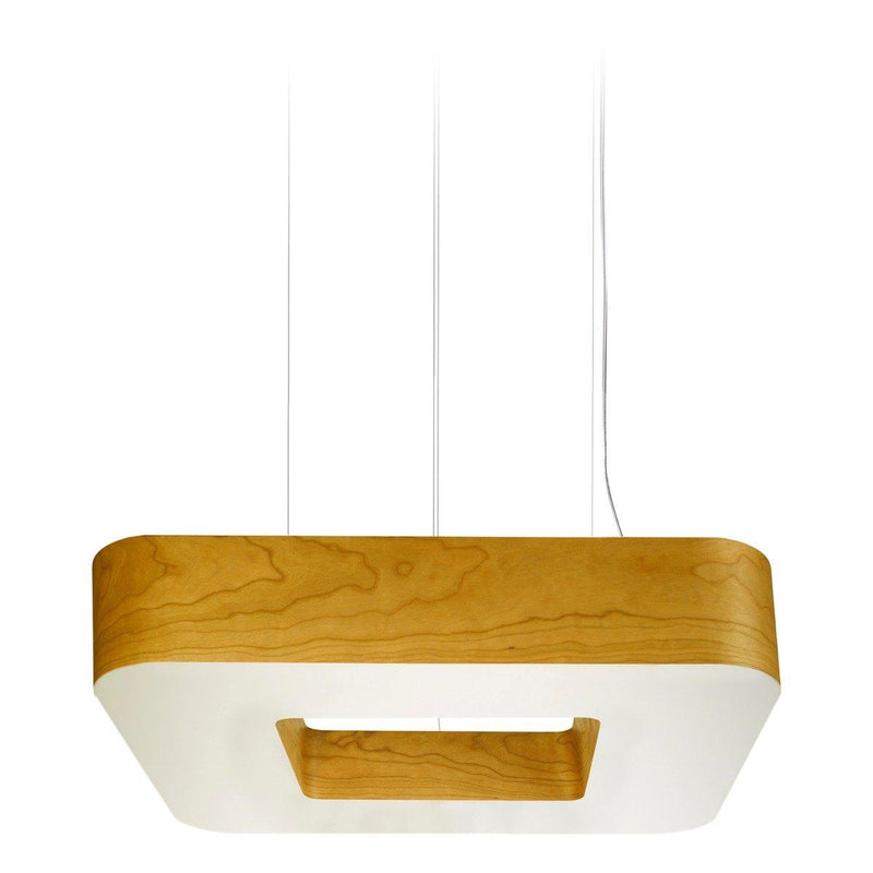 Cuad Pendant by LZF Lamps, Wood Color: Yellow-LZF, ,  | Casa Di Luce Lighting
