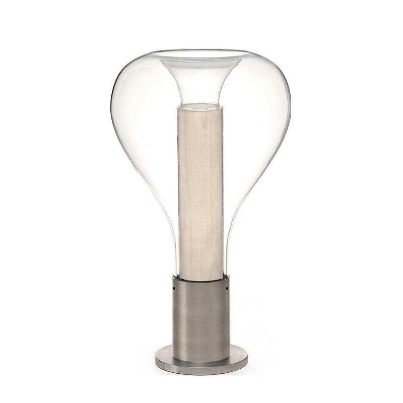 Eris Table Lamp by LZF Lamps, Finish: Aluminum, Wood Color: White Ivory-LZF,  | Casa Di Luce Lighting