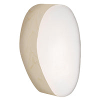 Guijarro Wall Sconce by LZF Lamps, Light Option: GX53, LED, Size: Small, Medium, Large, Wood Color: White Ivory-LZF, Natural Cherry-LZF, Natural Beech-LZF, Yellow-LZF, Orange-LZF, Red-LZF, Blue-LZF, Grey-LZF, Turquoise-LZF, Chocolate-LZF, Pale Rose | Casa Di Luce Lighting