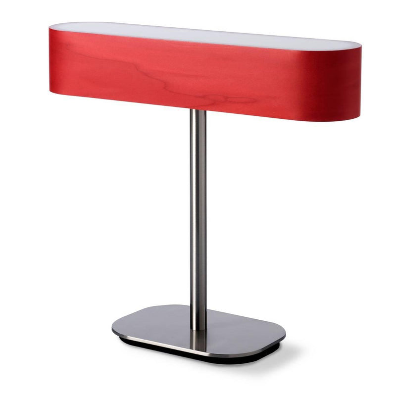 I-Club Table Lamp by LZF Lamps, Wood Color: Red-LZF, ,  | Casa Di Luce Lighting