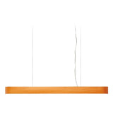 I-Club Short Slim Pendant by LZF Lamps, Wood Color: Orange-LZF, ,  | Casa Di Luce Lighting