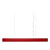 I-Club Short Slim Pendant by LZF Lamps, Wood Color: Red-LZF, ,  | Casa Di Luce Lighting