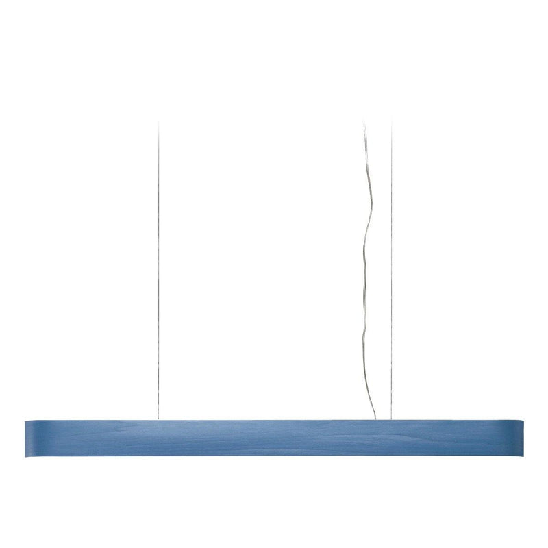 I-Club Short Slim Pendant by LZF Lamps, Wood Color: Blue-LZF, ,  | Casa Di Luce Lighting