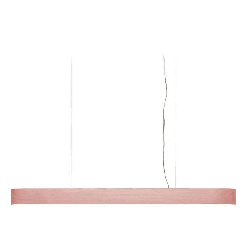 I-Club Short Slim Pendant by LZF Lamps, Wood Color: Pale Rose, ,  | Casa Di Luce Lighting