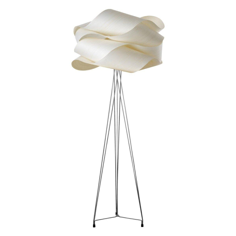 Link Floor Lamp by LZF Lamps, Wood Color: White Ivory-LZF, ,  | Casa Di Luce Lighting