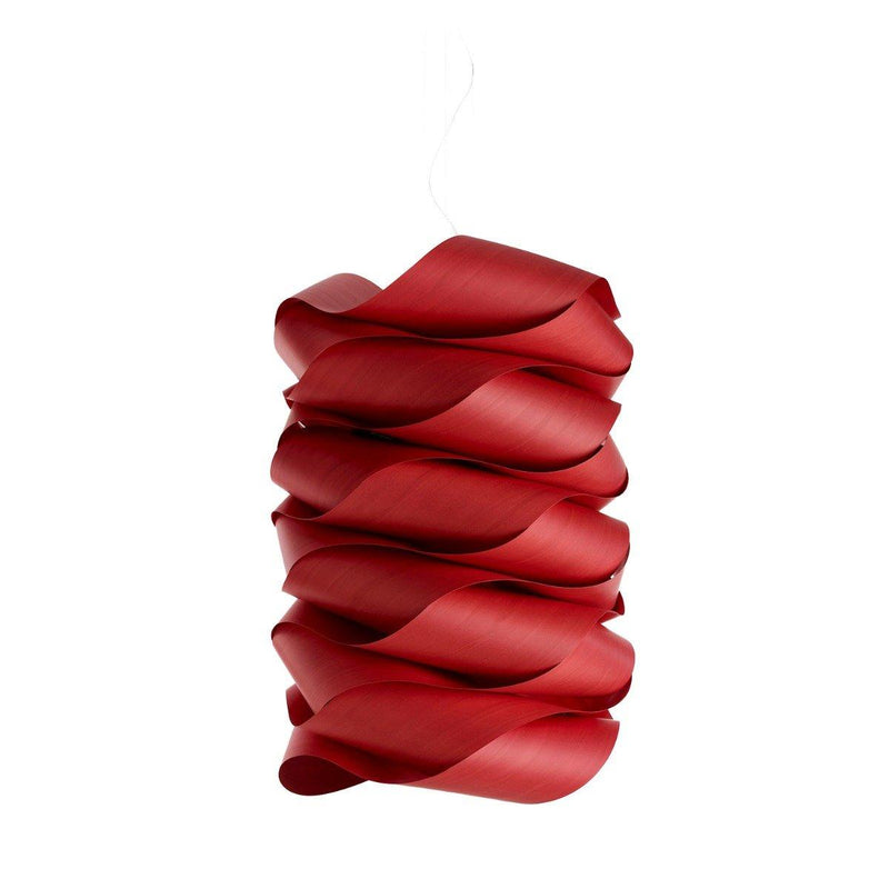 Link Chain S3 Pendant by LZF Lamps, Wood Color: Red-LZF, ,  | Casa Di Luce Lighting