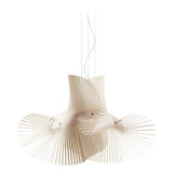 Mini Mikado Chandelier by LZF Lamps, Wood Color: White Ivory-LZF, ,  | Casa Di Luce Lighting