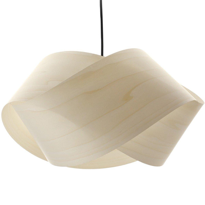 Nut Pendant by LZF Lamps, Wood Color: White Ivory-LZF, ,  | Casa Di Luce Lighting