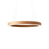 Oh! Line Suspension Light by LZF Lamps, Size: Medium, Wood Color: Cherry-LZF,  | Casa Di Luce Lighting