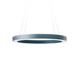 Oh! Line Suspension Light by LZF Lamps, Size: Medium, Wood Color: Blue-LZF,  | Casa Di Luce Lighting