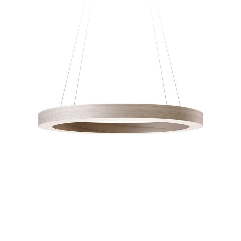 Oh! Line Suspension Light by LZF Lamps, Size: Medium, Wood Color: Grey-LZF,  | Casa Di Luce Lighting