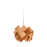 Escape Pendant Lamp by LZF Lamps, Size: Small, Wood Color: Cherry-LZF, Bulb Type: E26 | Casa Di Luce Lighting