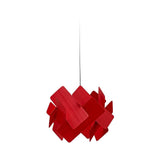 Escape Pendant Lamp by LZF Lamps, Size: Small, Wood Color: Red-LZF, Bulb Type: E26 | Casa Di Luce Lighting