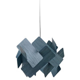 Escape Pendant Lamp by LZF Lamps, Size: Large, Wood Color: Blue-LZF, Bulb Type: E26 | Casa Di Luce Lighting