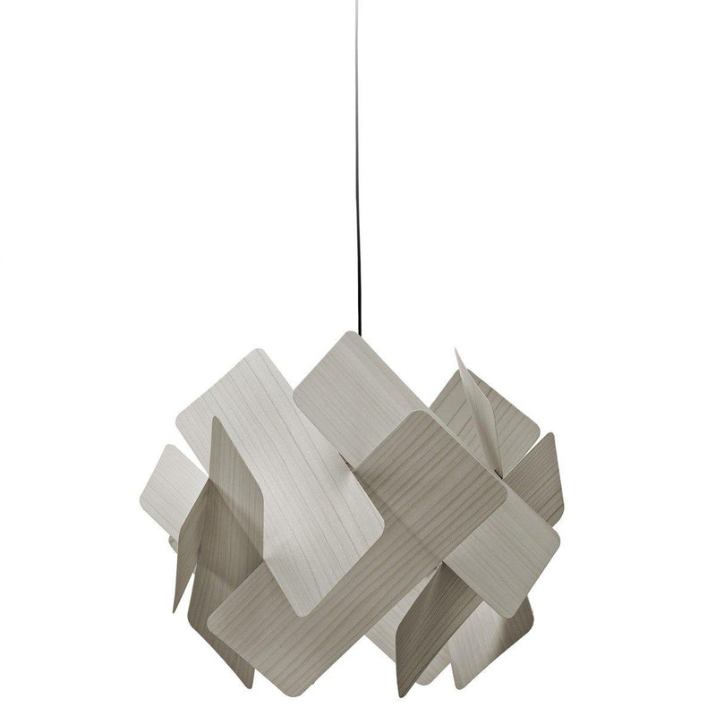 Escape Pendant Lamp by LZF Lamps, Size: Large, Wood Color: Grey-LZF, Bulb Type: E26 | Casa Di Luce Lighting