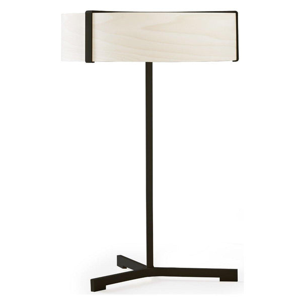 Matt Black-Ivory White Thesis Table Lamp by LZF