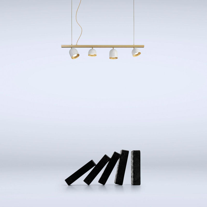 Dome S4 Linear Suspension Lamp by Marchetti