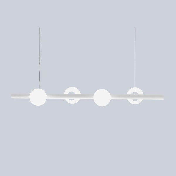 Tin Tin S4 Linear Suspension Lamp by Marchetti