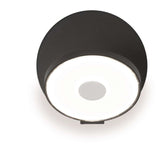 Gravy LED Wall Sconce by Koncept, Color: Metallic Black, Finish: Silver, Installation Type: Hardwired | Casa Di Luce Lighting