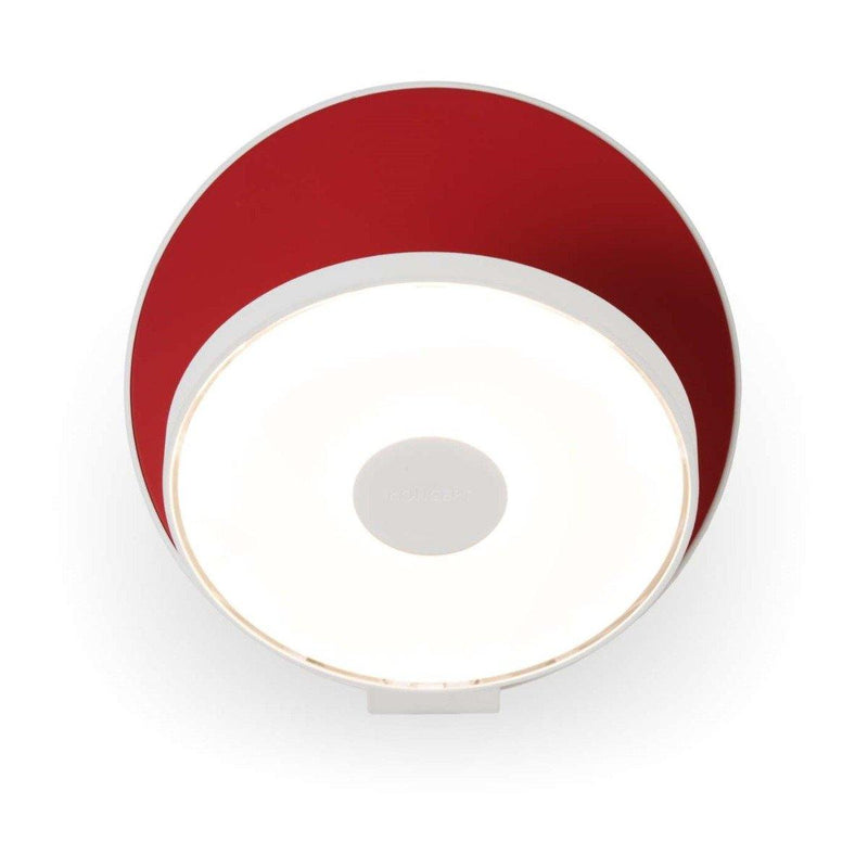 Gravy LED Wall Sconce by Koncept, Color: Red, Finish: Silver, Installation Type: Hardwired | Casa Di Luce Lighting