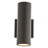 Cylinder Outdoor Wall Light by W.A.C. Lighting, Size: Medium, Color: Bronze,  | Casa Di Luce Lighting