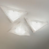 Memmo Ceiling Light by Sylcom, Color: Opaque Clear - Sylcom, Finish: White, Size: Large | Casa Di Luce Lighting