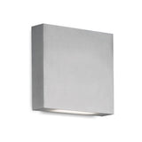 Mica AT6606 Outdoor Wall Sconce by Kuzco, Finish: Nickel Brushed, ,  | Casa Di Luce Lighting