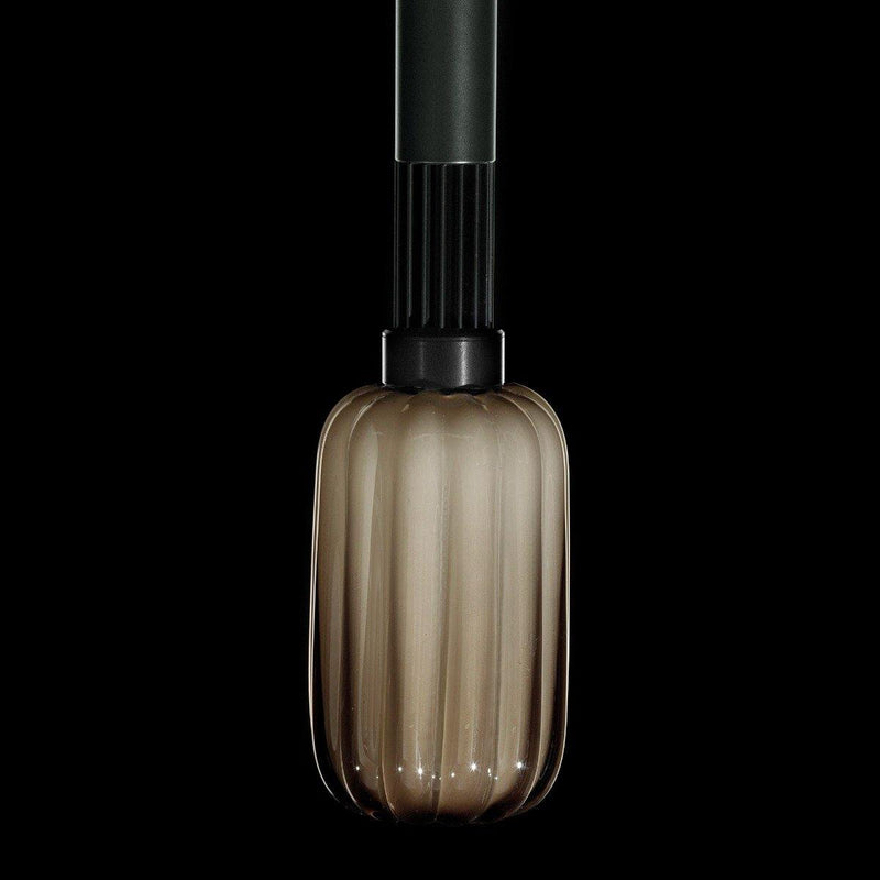 Minerva SC 7 Light Pendant by Evi Style, Color: Smoke Grey, Finish: Black,  | Casa Di Luce Lighting
