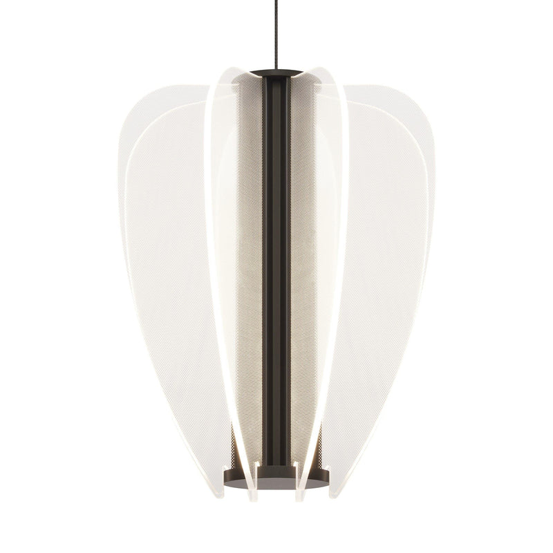 Mini Nyra Pendant by Tech Lighting, Finish: Black, Brass, ,  | Casa Di Luce Lighting