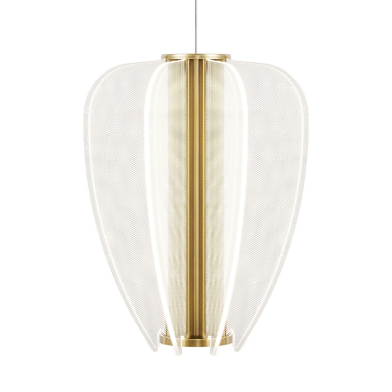 Mini Nyra Pendant by Tech Lighting, Finish: Brass, ,  | Casa Di Luce Lighting