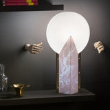 Moon 25th Anniversary Table Lamp by Slamp, Color: Black, Pink, White, ,  | Casa Di Luce Lighting