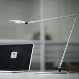 Mosso Pro LED Desk Lamp by Koncept, Finish: Black, Silver, White, Mounting: One-Piece Clamp, Two-Piece Clamp, Through Table Mount, Grommet Mount, Standard Base, Wireless Charging Base, Power Base,  | Casa Di Luce Lighting