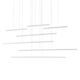 Chute Motion LED Large Pendant by Kuzco, Finish: Black, White, ,  | Casa Di Luce Lighting