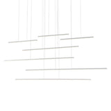 Chute Motion LED Large Pendant by Kuzco, Finish: White, ,  | Casa Di Luce Lighting