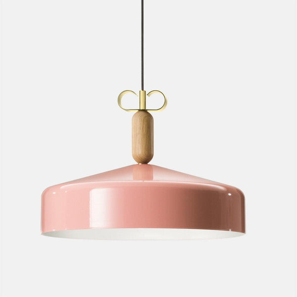 Bon Ton 45cm Pendant by Torremato, Color: Green, Pink, Finish: Copper, Brass,  | Casa Di Luce Lighting