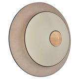 Cymbal Wall Sconce by Forestier, Finish: Evergreen-Forestier, Atlantic-Forestier, Midnite-Forestier, Powder Pink-Forestier, Natural, Oro-Forestier, Bronze, Size: Small, Medium, Large,  | Casa Di Luce Lighting