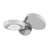 Nautilus Wall Sconce by Lodes, Finish: Matte White / Chrome, ,  | Casa Di Luce Lighting