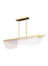 Nyra Linear Suspension by Tech Lighting, Finish: Brass, Size: Large,  | Casa Di Luce Lighting