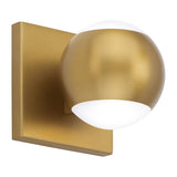 Oko 1-Light Wall Sconce by Tech Lighting, Finish: Brass Aged, Light Option: 120 Volt LED,  | Casa Di Luce Lighting
